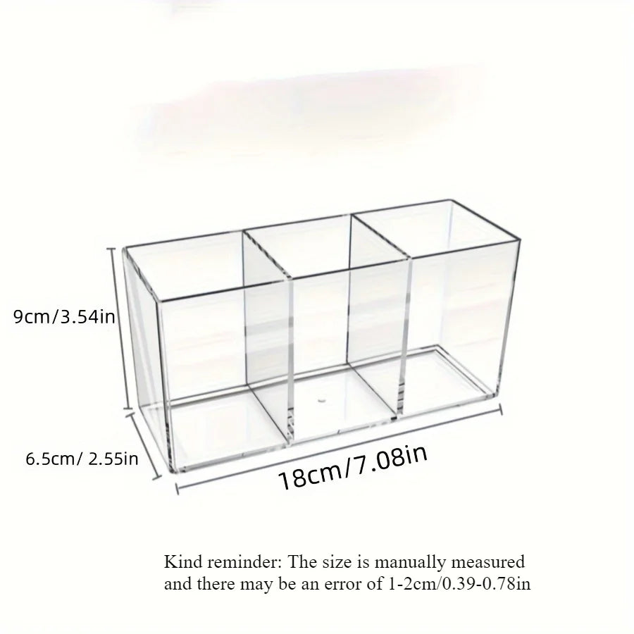 Large Transparent Makeup Organizer – Countertop Cosmetic Storage Makeup Organizer Richie's