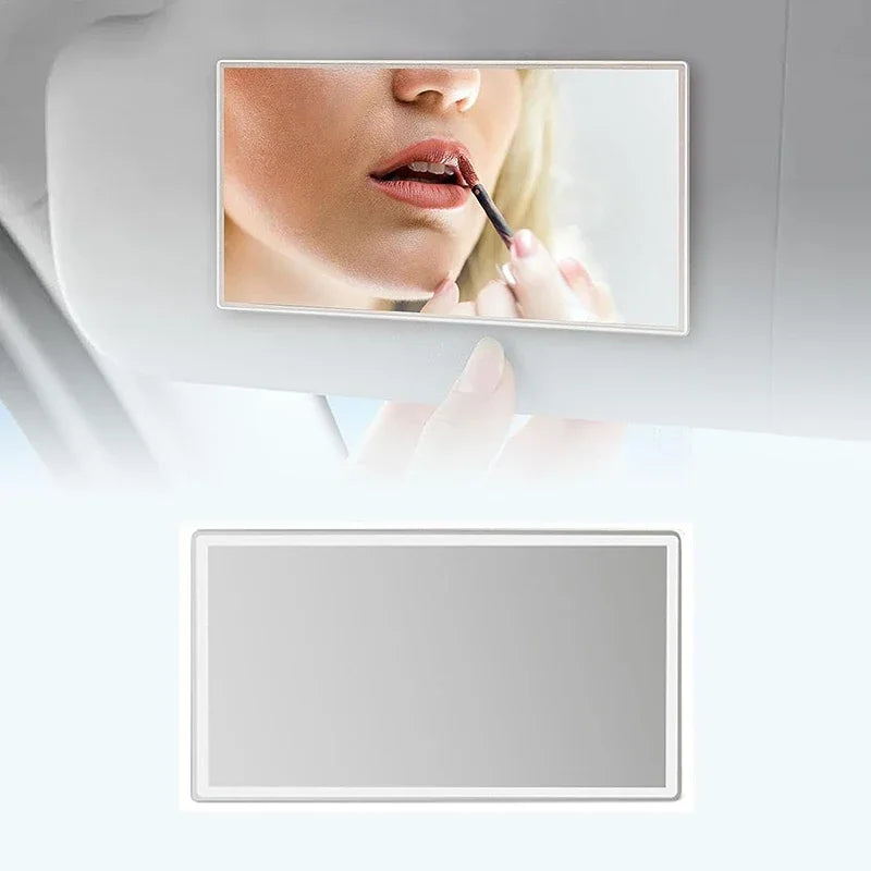 Car Sun Visor Vanity Mirror – HD Stainless Steel Makeup Mirror Car Visor Mirror Richie's