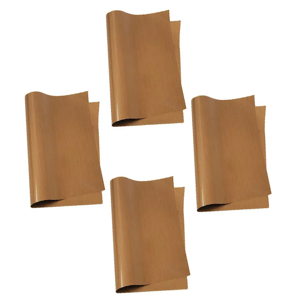 4-Pack PTFE Reusable Nonstick Baking Mats – Oven & BBQ Liner Reusable Baking Mats Richie's