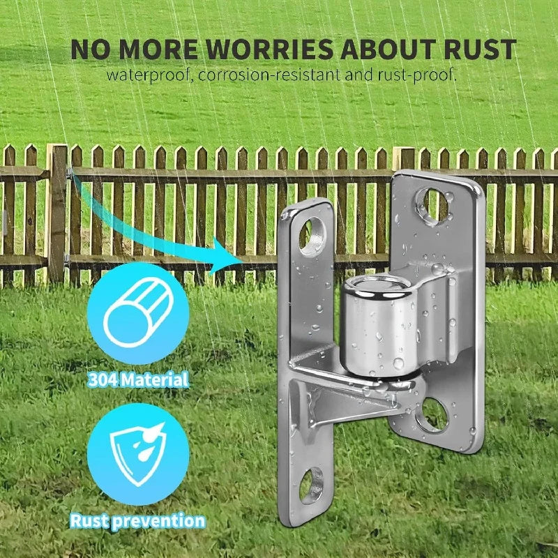 Stainless Steel Detachable Plug-In Gate Hinge – Heavy Duty Gate Door Hinge Richie's
