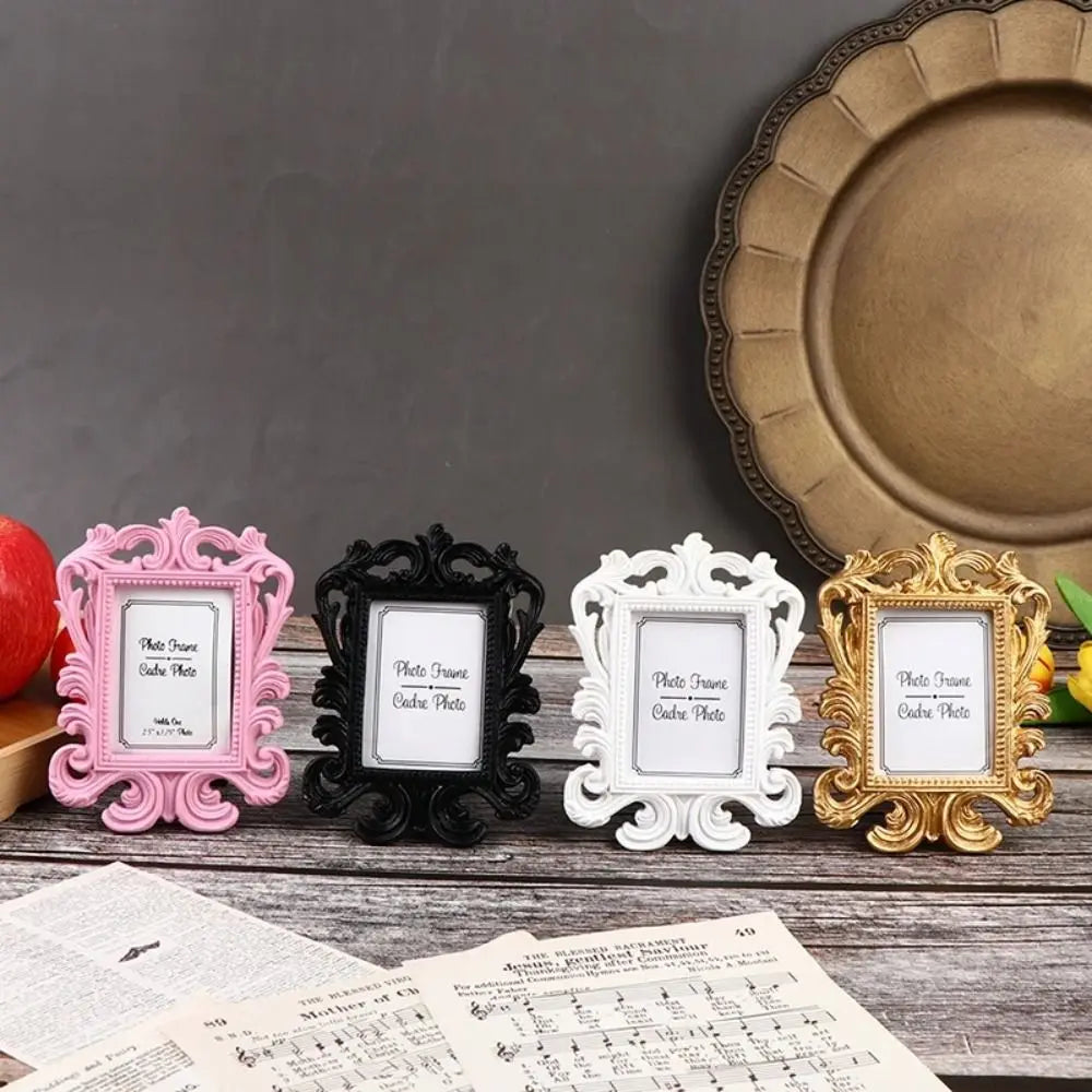 Retro Resin Square Photo Frame – Elegant Wedding Home Decor Decorative Photo Frame Richie's