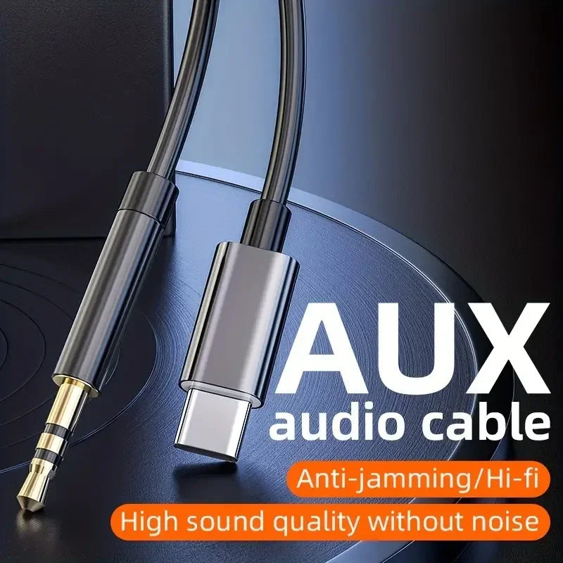 USB-C to 3.5mm Audio Splitter Adapter – Samsung, Xiaomi, iPhone USB-C Audio Adapter Richie's