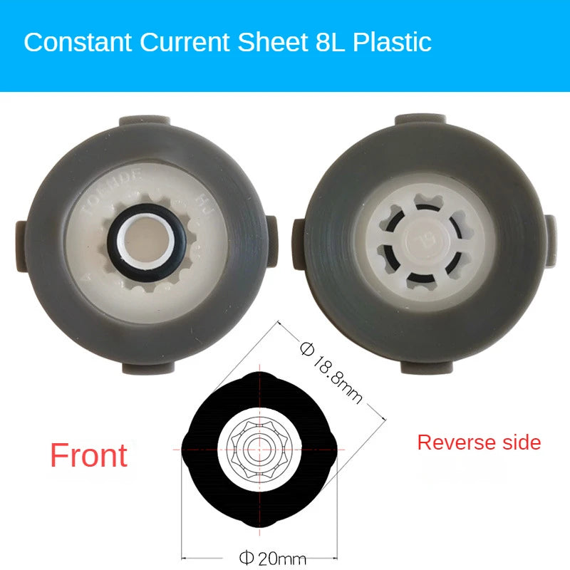 DN15 Flow Limiting Water Saving Disc for Shower & Faucet Flow Limiting Disc Richie's 8L galvanostat
