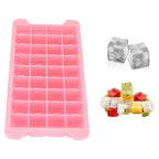 2-Pack Stackable 36-Grid Silicone Ice Cube Tray with Lid Silicone Ice Cube Tray Richie's