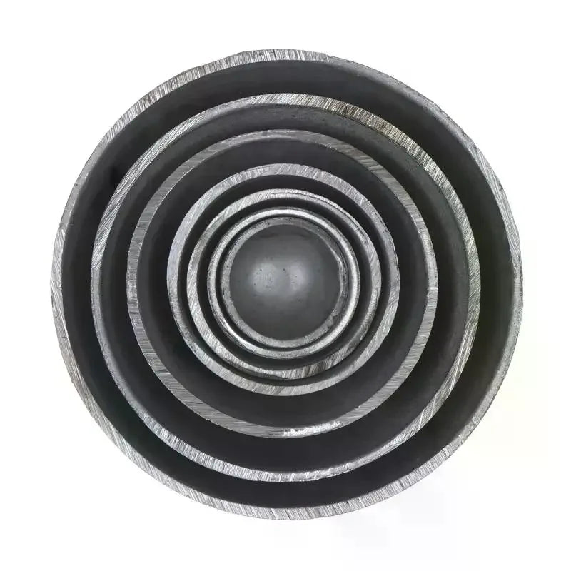 2Pcs Hollow Iron Half Ball Hemispheres Welding Decor 17–60mm Decorative Metal Dome Richie's