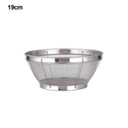 Stainless Steel Fine Mesh Strainer & Colander – Self-Draining Kitchen Colander Strainer Richie's 19cm