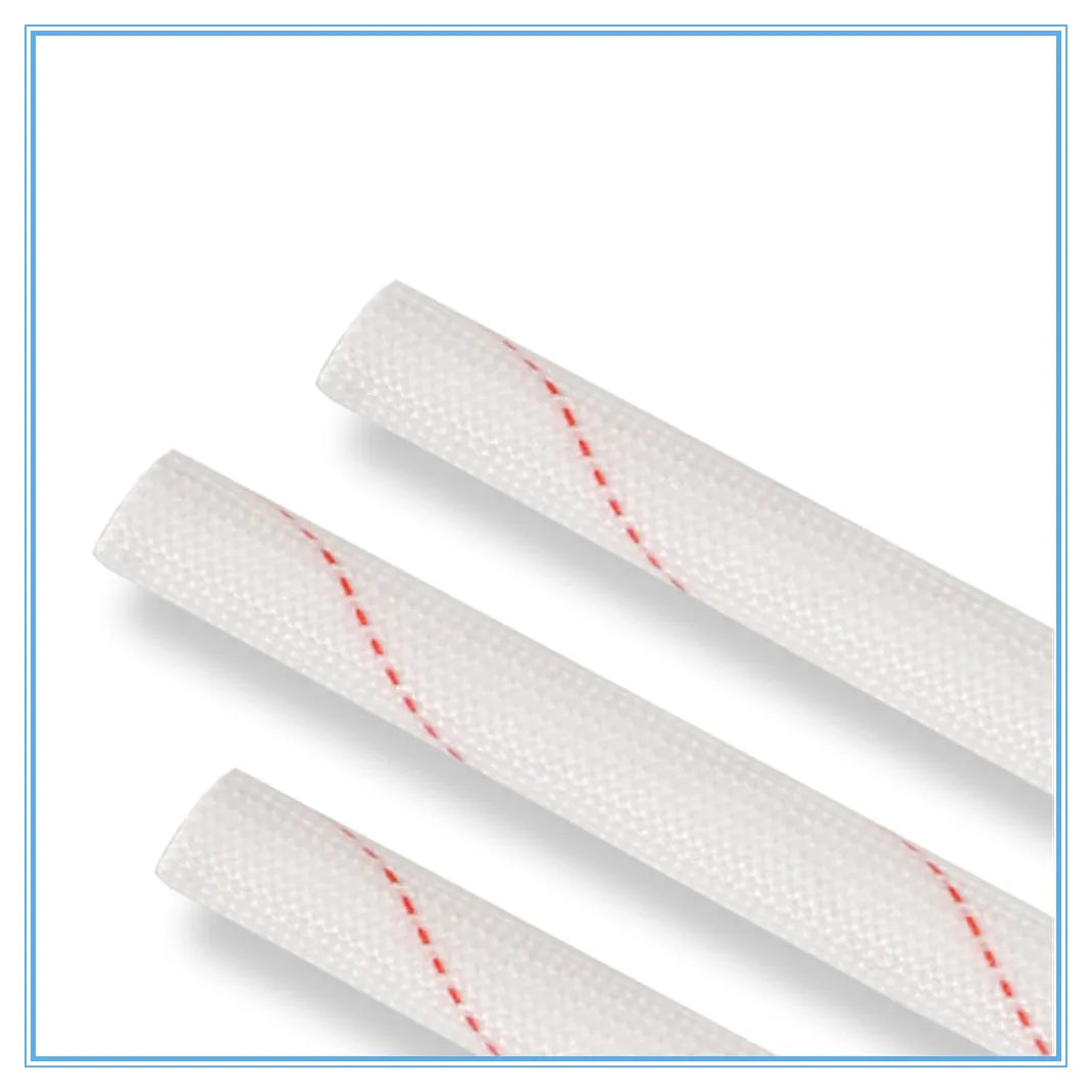 5pcs Yellow Fiberglass Wire Sleeving 1–6mm High-Temp Insulation Fiberglass Wire Sleeving Richie's