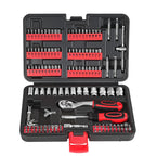 130-Pc Mini Ratchet Set 1/4" Drive 72-Tooth S2 Steel Bits Ratchet Socket Set Richie's Mini Ratchet Set