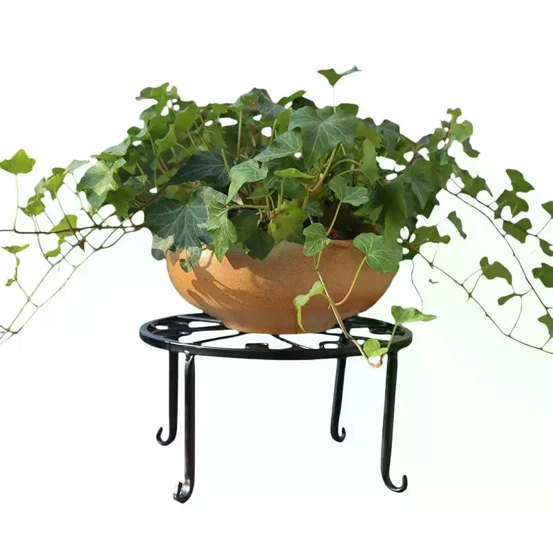 Rustproof Iron Round Plant Stand | Indoor & Balcony Pot Rack Plant Stand Richie's