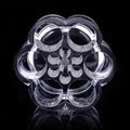 Clear Acrylic Flower Makeup Organizer – 6-Hole Lipstick Holder Makeup Storage Organizer Richie's Default Title