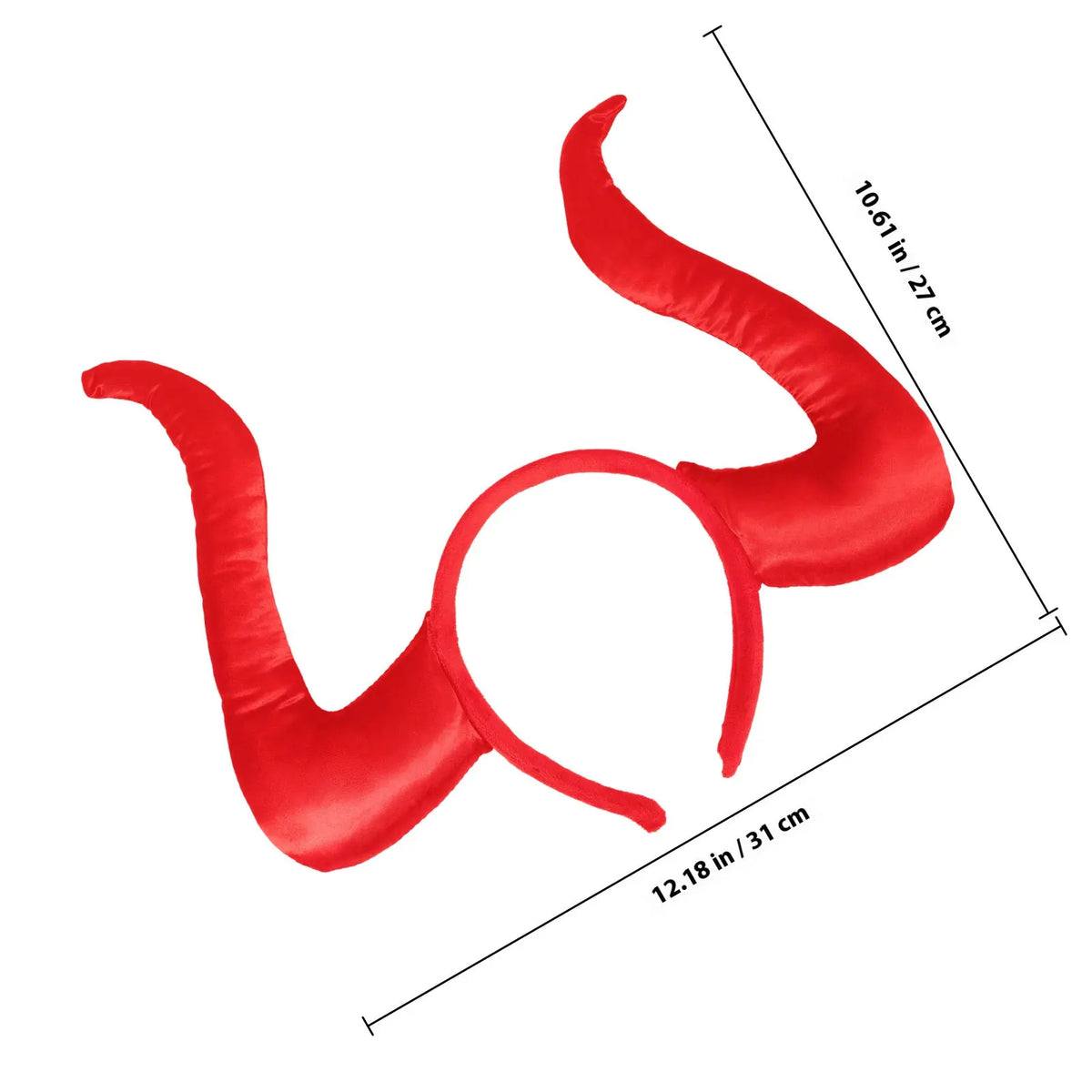 Devil Horn Headband Halloween Cosplay Party Costume Hairband Costume Headband Richie's