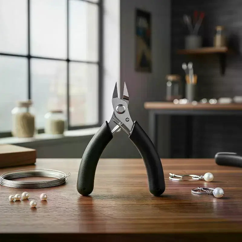 Mini Curved Needle Nose Pliers – Stainless Steel Non-Slip Grip Mini Needle Nose Pliers Richie's