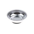 Stainless Steel Magnetic Parts Bowl 4" & 6" | Bolts Nuts Screws Magnetic Parts Tray Richie's Round 3Inch