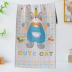 4-Layer Cotton Gauze Hand Towel 34x74cm – Quick Dry Kitchen Towel Cotton Hand Towel Richie's 3