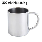 Stainless Steel Travel Coffee Mug Tumbler with Handle Travel Coffee Mug Richie's 300ml-thickening as shown