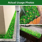 Artificial Grass Turf Mat with Flowers – Fake Green Lawn Decor Artificial Turf Mat Richie's