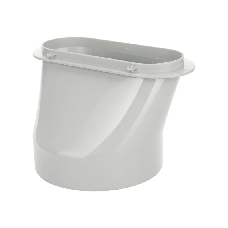 15CM Portable AC Exhaust Pipe Connector Flat Nozzle Adapter AC Exhaust Connector Richie's 1pccs