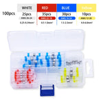 Heat Shrink Solder Wire Connectors Waterproof 50–300 Pcs Wire Connectors Richie's 100PCS Set Box