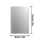 Aluminum Pet Cooling Plate – Summer Cooling Mat for Rabbits Pet Cooling Mat Richie's 12x8cm