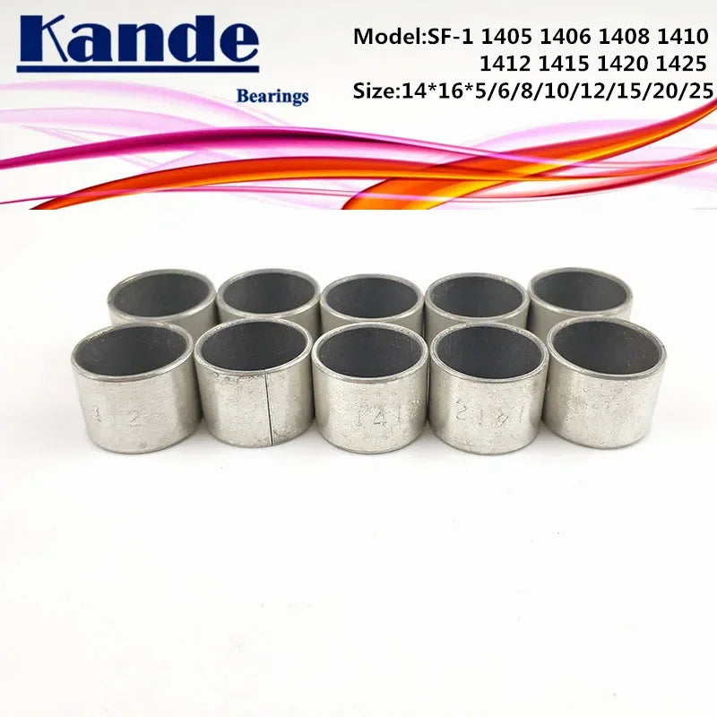 SF-1 Self-Lubricating Sleeve Bearing Bushing 14×16mm | Kande Sleeve Bearing Bushing Richie's