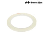 Self-Adhesive Grid Marking Tape 5/8mm 66M – PET Positioning Tape Marking Tape Richie's 5mm Transparent
