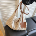 Women's Woven Straw Crossbody Bag – Summer Beach Shoulder Purse Woven Crossbody Bag Richie's as