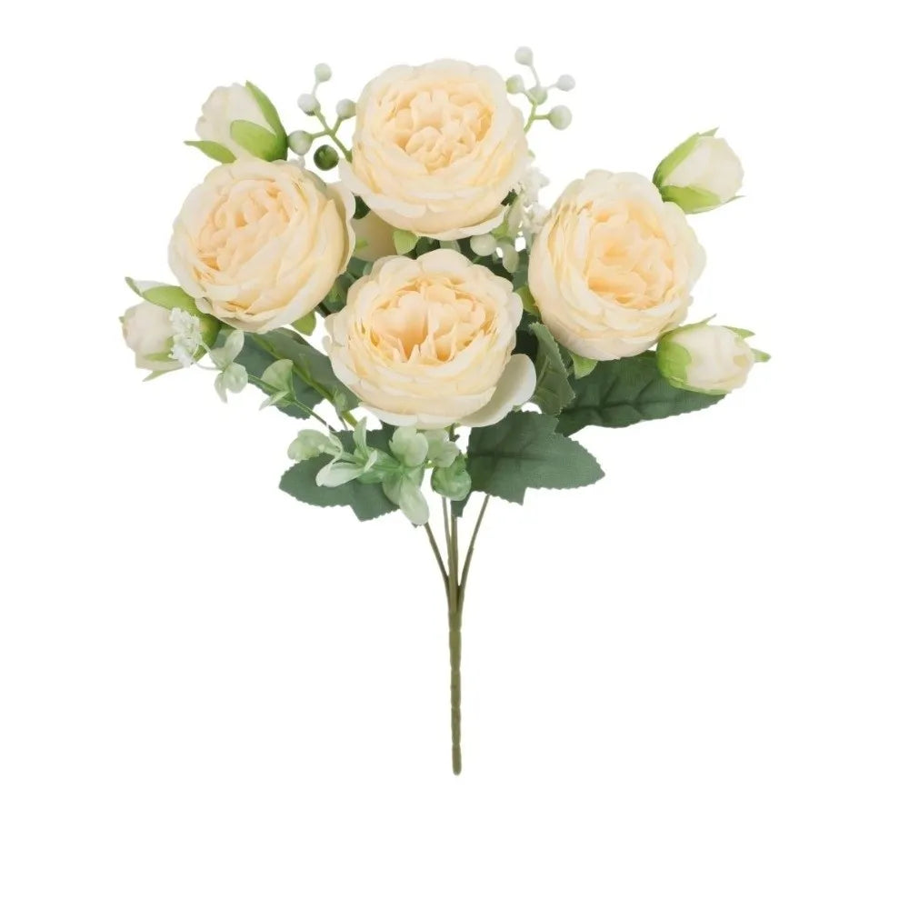 Faux Silk Artificial Roses Long Stem Fake Flowers – Home & Wedding Artificial Silk Flowers Richie's