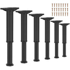 Adjustable Bed Center Support Legs 19–32cm | 6/4pcs Set Bed Support Legs Richie's Drilling19-32 6Pcs