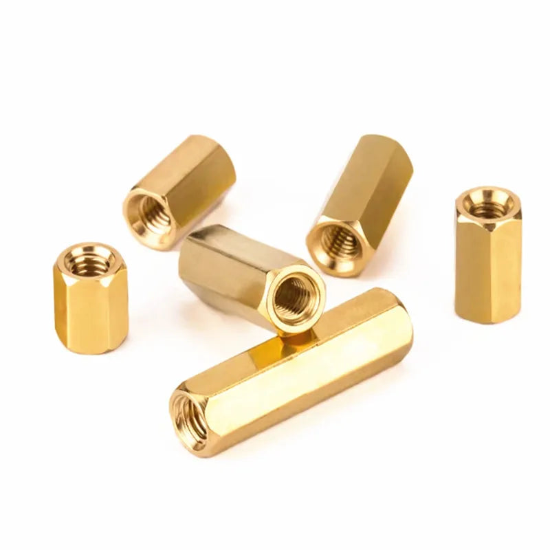 Brass Hex Standoff Spacer Female to Female M2–M5 | 5–50 Pcs Brass Standoff Spacer Richie's