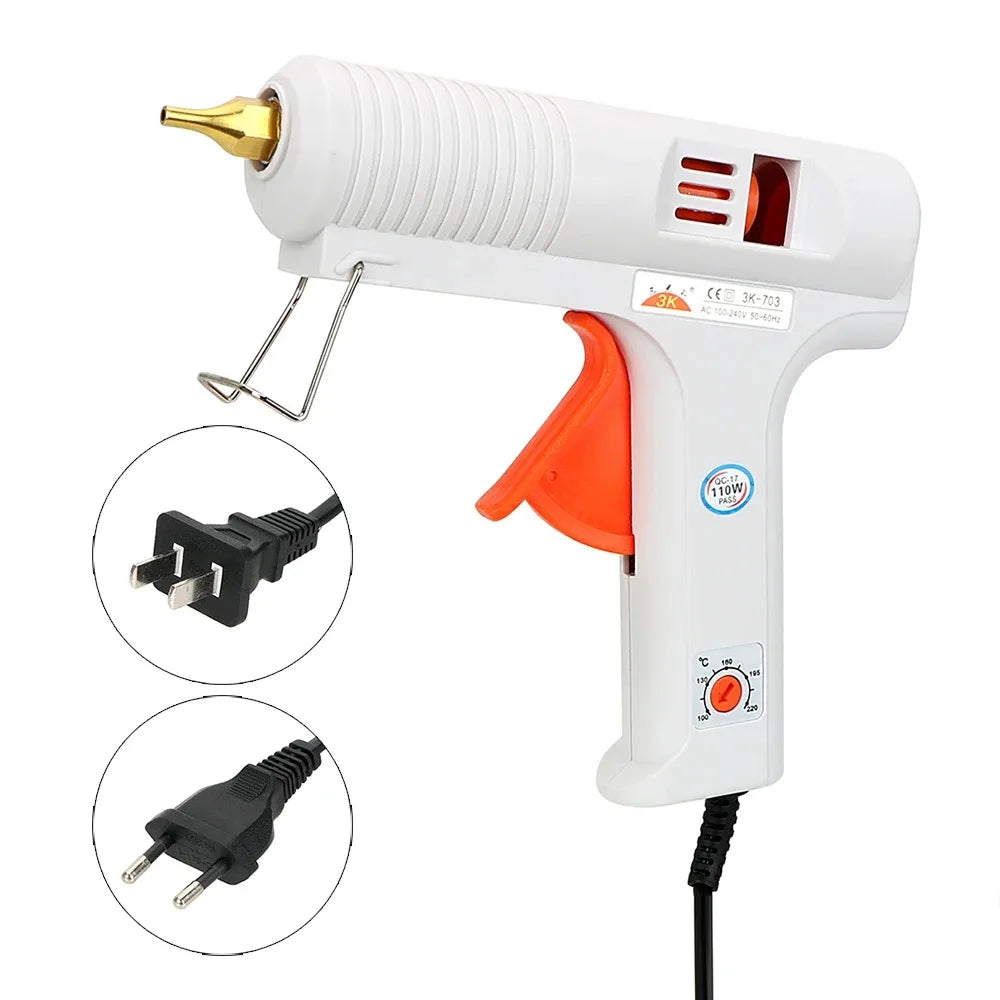 FATCOOL 110W Hot Melt Glue Gun 11mm Adjustable Temperature Hot Melt Glue Gun Richie's