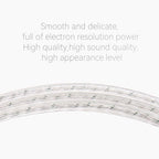 QKZ A2 HiFi Earphone Cable with Mic – 3.5mm Detachable 1.2M Earphone Cable Richie's