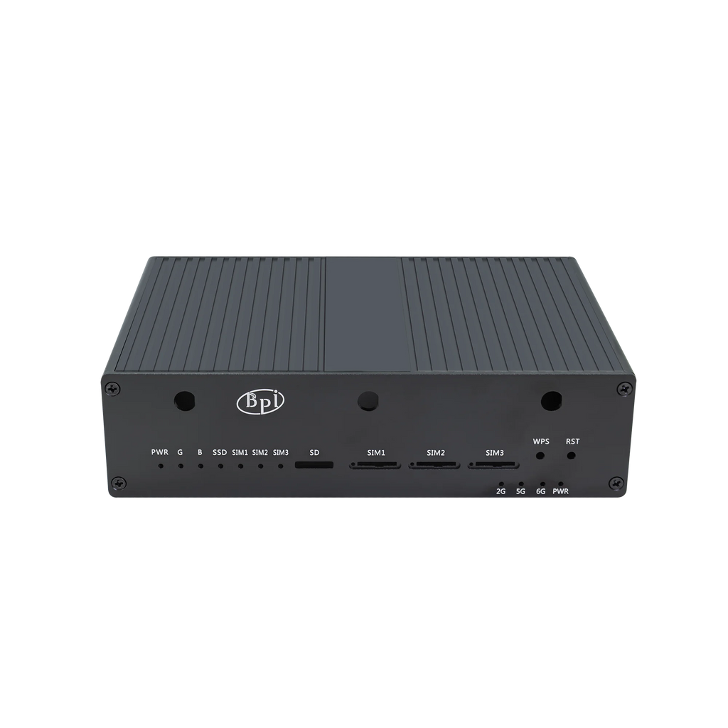 Banana Pi BPI-R4 Aluminum Case – Development Board Enclosure Development Board Case Richie's