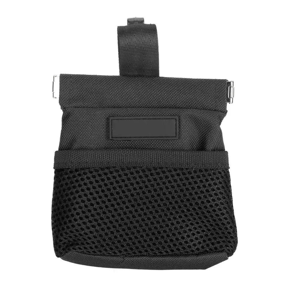 Oxford Cloth Dog Training Treat Pouch – Waist Bag with Clip Dog Treat Pouch Richie's Black