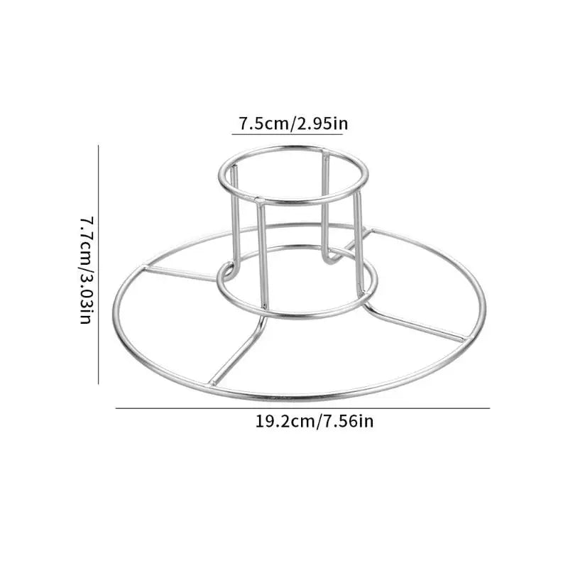Stainless Steel Vertical Chicken Roaster Rack – BBQ & Oven Chicken Roaster Rack Richie's Rotundity