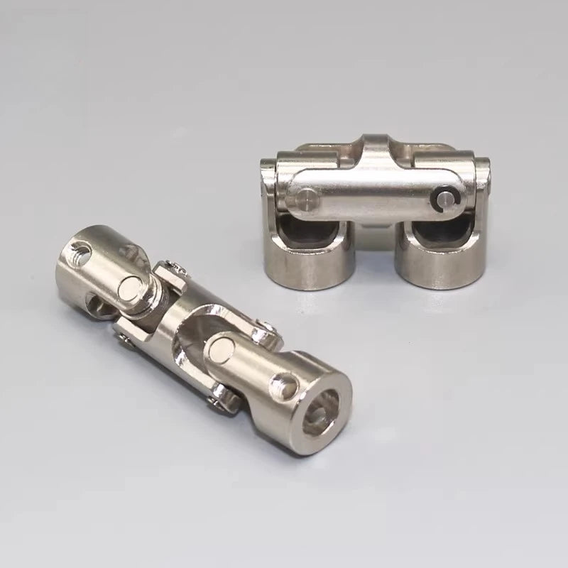 Metal Three-Section Universal Joint Coupling M3/M4 Motor Connector Universal Joint Coupling Richie's