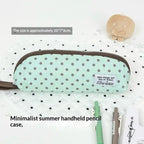 Aesthetic Polka Dot Pencil Case – Korean Style Stationery Pouch Pencil Case Pouch Richie's A7