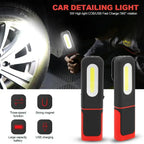 Rechargeable COB LED Magnetic Work Light | USB Flashlight LED Work Light Richie's