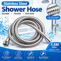 Stainless Steel Shower Hose 1–10M | Flexible Plumbing Hose Shower Plumbing Hose Richie's DN15 100cm