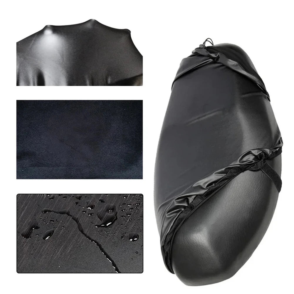 Waterproof Motorcycle Seat Cover UV & Dust Protector – PU Leather Motorcycle Seat Cover Richie's