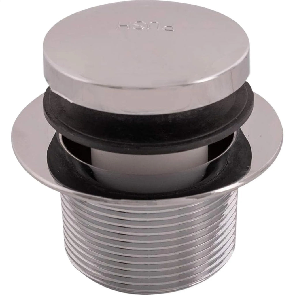 Bounce Bath Drain Kit – Flange, Washer & Bath Plug Bath Drain Kit Richie's Plating color