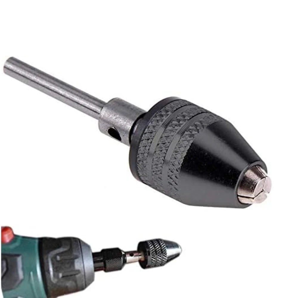 2pc Keyless Drill Chuck Collet 2.35mm Shank 0.3–3.4mm Adapter Drill Chuck Collet Richie's