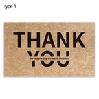 Kraft Paper Thank You Cards for Small Business – 30 Pack Thank You Cards Richie's type 8