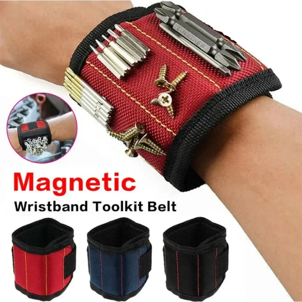 Magnetic Wristband Tool Holder – 10 Strong Magnets for DIY Work Magnetic Tool Wristband Richie's