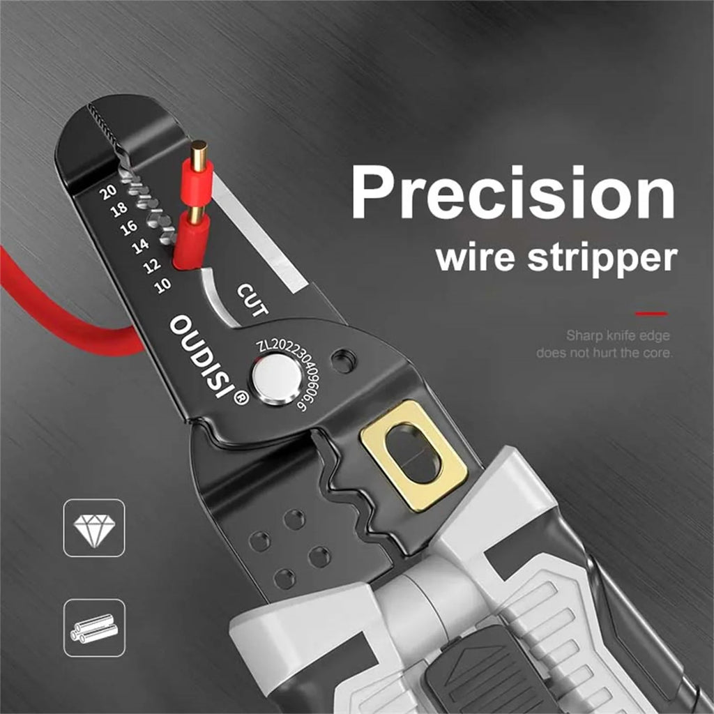 NJBLZQ Multifunctional Wire Stripping Pliers – Stainless Steel Wire Stripping Pliers Richie's