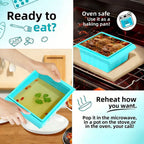 Extra Large Silicone Ice Cube Mold with Lid – BPA-Free Freezer Tray Silicone Freezer Mold Richie's