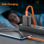 USB-C to USB-C Braided Cable 60W Fast Charging Data Sync USB-C Charging Cable Richie's