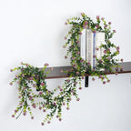 132-Flower Artificial Eucalyptus Vine – Faux Floral Wall Decor Artificial Floral Vine Richie's