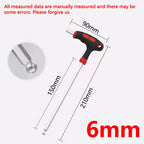 Ball & Flat Head Hex Key Allen Wrench Set – CRV 2–10mm Hex Key Allen Wrench Richie's H6