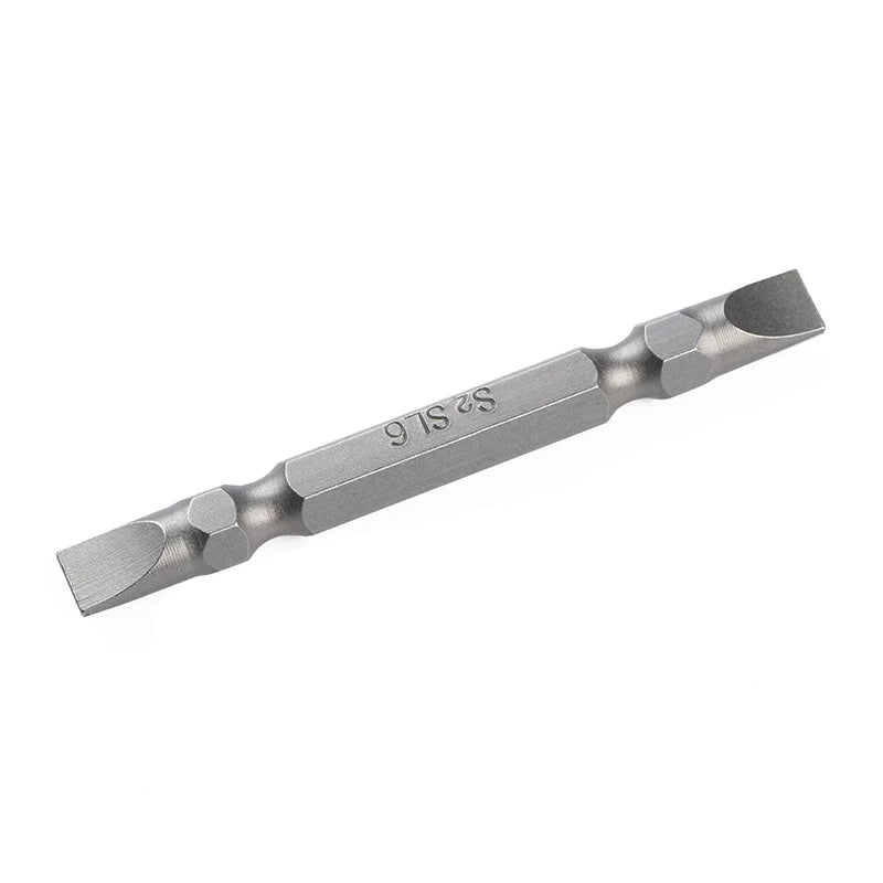10Pcs Magnetic Double Head Phillips Slotted Screwdriver Bits S2 65mm Screwdriver Bit Set Richie's