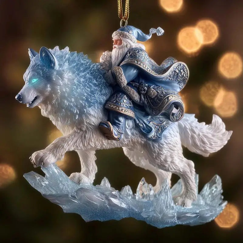 Animal Christmas Tree Ornaments – 2D Flat Acrylic Xmas Pendants Christmas Ornaments Richie's A2